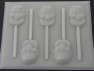 4214 Baby Girl Face Chocolate or Hard Candy Lollipop Mold